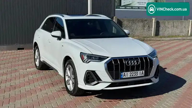 Audi Q3 2021, фото з оголошення 1 з 21, VIN WA1EECF34N1028518