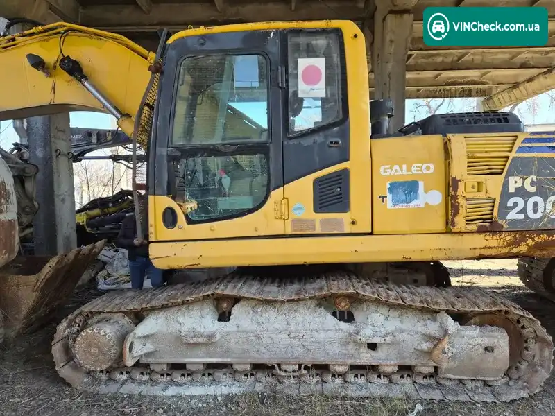 Komatsu PC 210 2011, фото з оголошення 1 з 4, VIN KMTPC180A02351984