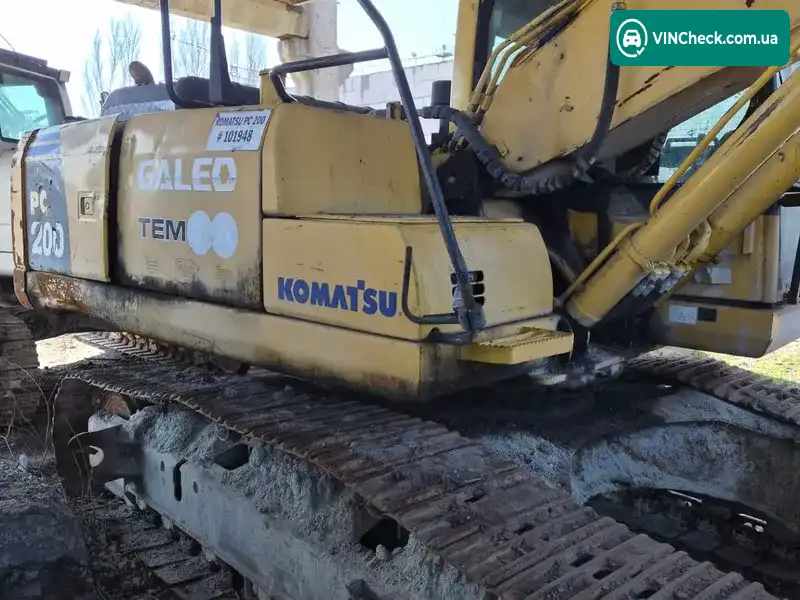 Komatsu PC 210 2011, фото з оголошення 2 з 4, VIN KMTPC180A02351984