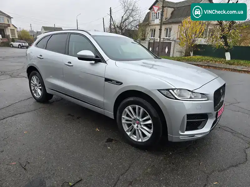 Jaguar F-Pace 2018, фото з оголошення 1 з 20, VIN SADCA2BN0KA355136