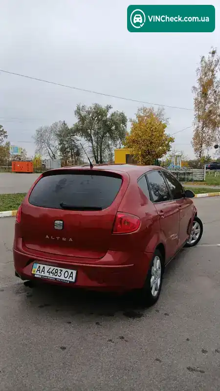 SEAT Altea 2008, фото з оголошення 1 з 11, VIN VSSZZZ5PZ8Z000081