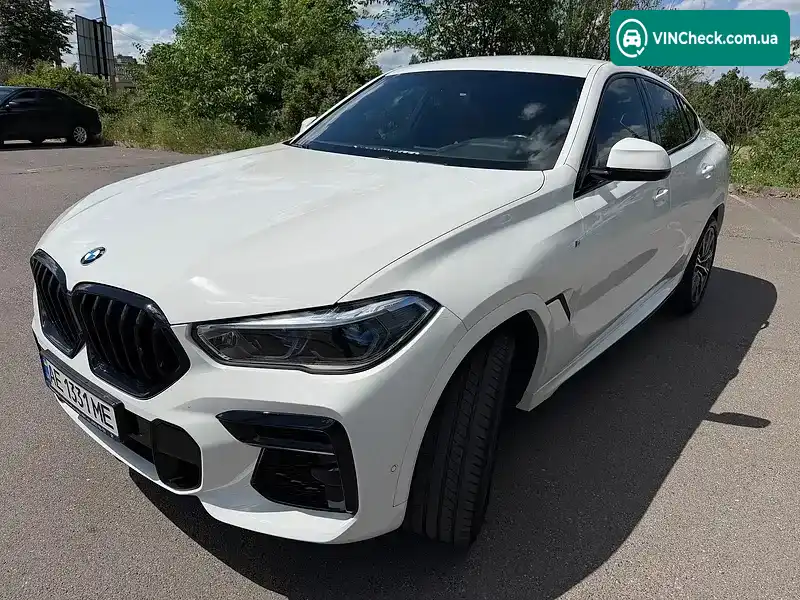 BMW X6 2022, фото з оголошення 1 з 20, VIN WBAGT210609L46269