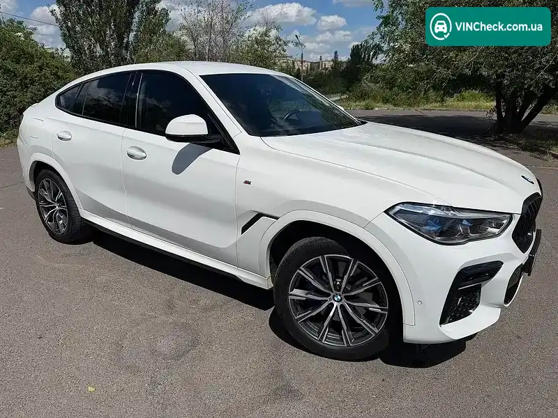 BMW X6 2022, фото з оголошення 2 з 20, VIN WBAGT210609L46269