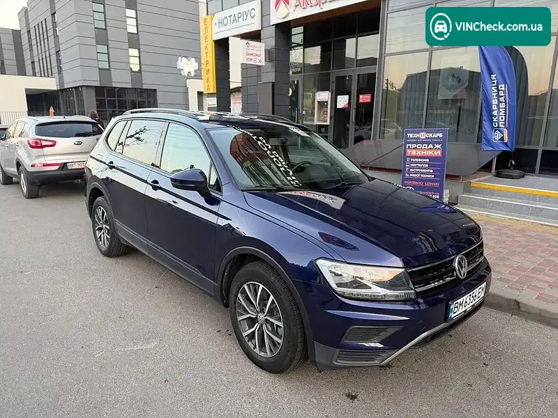 Volkswagen Tiguan 2020, фото з оголошення 2 з 12, VIN 3VV1B7AX8MM033559