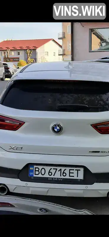 BMW X2 2019, фото з оголошення 1 з 21, VIN WBAYK52030EB76051