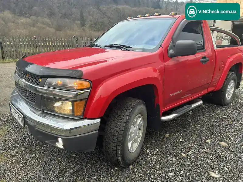 Chevrolet Colorado 2005, фото з оголошення 2 з 17, VIN 1GCDT148958276362