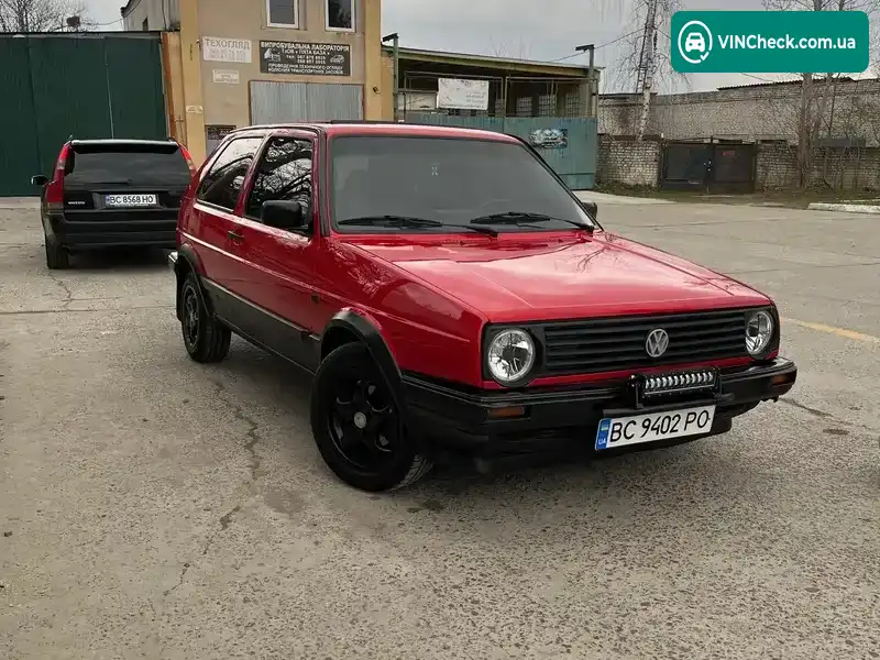 Volkswagen Golf 1988, фото з оголошення 1 з 18, VIN WVWZZZ19ZJB169475