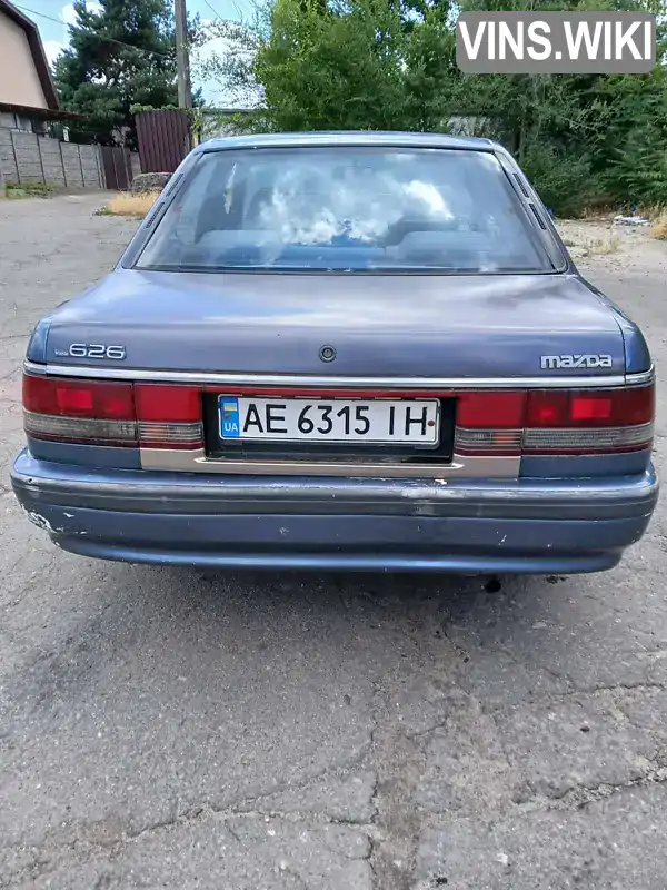 Mazda 626 1988, фото з оголошення 1 з 6, VIN JMZGD126201159329