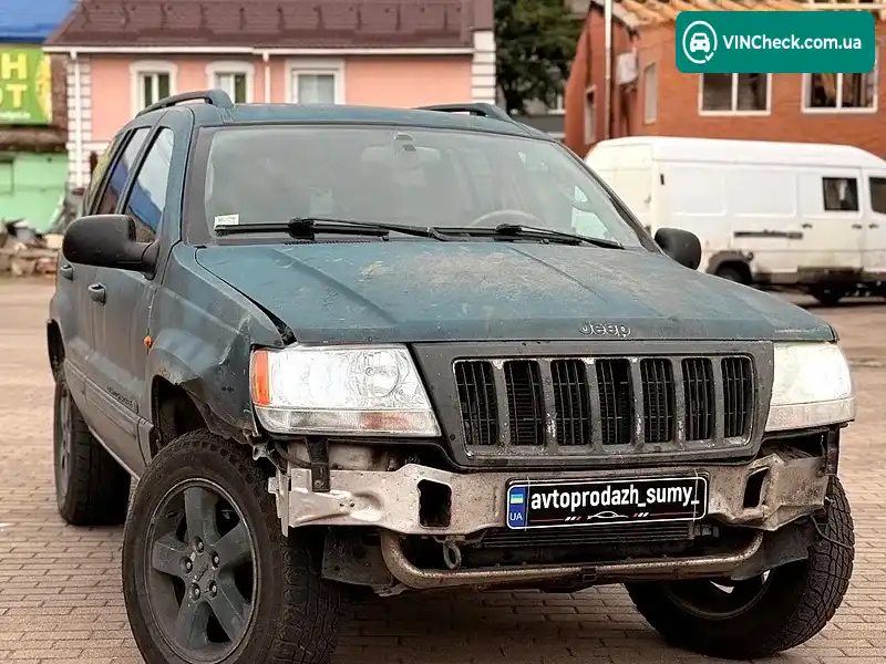Jeep Grand Cherokee 2004, фото з оголошення 2 з 19, VIN 1J8G2E8AX4Y125025