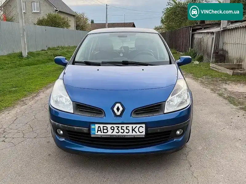 Renault Clio 2008, фото з оголошення 1 з 19, VIN VF1BR1F0539354727