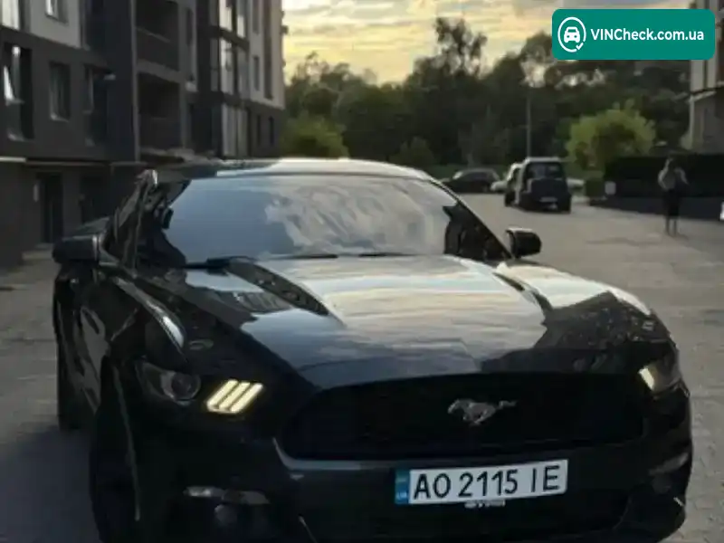 Ford Mustang 2015, фото з оголошення 1 з 18, VIN 1FA6P8TH1F5426111