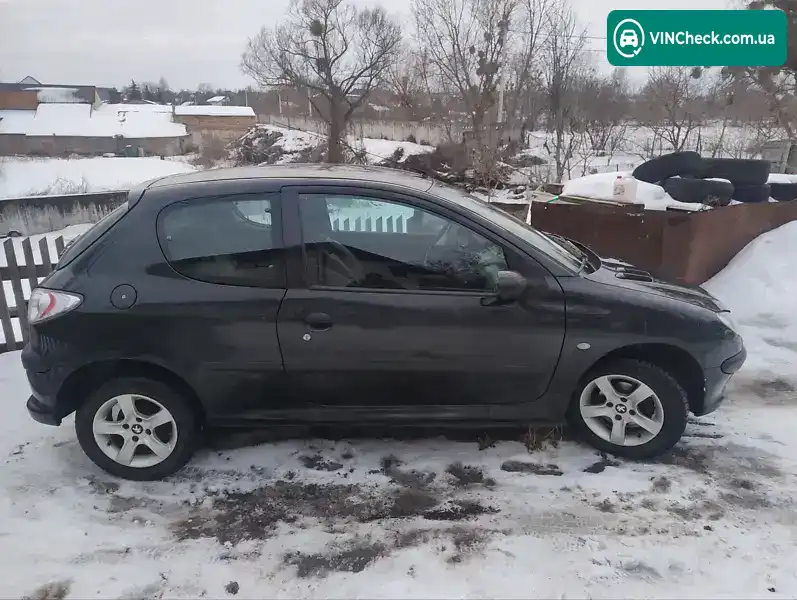 Peugeot 206 2004, фото з оголошення 2 з 11, VIN VF32CHFXA44087835