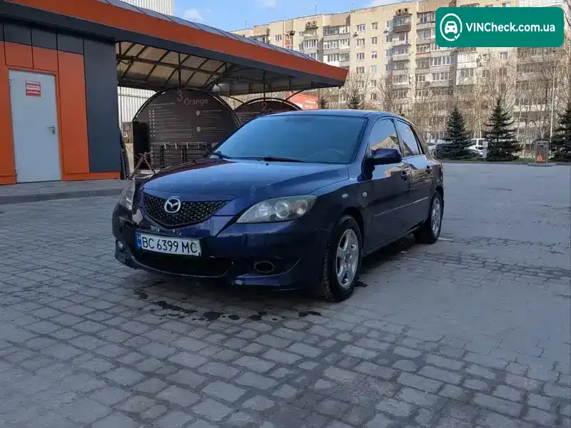 Mazda 3 2003, фото з оголошення 1 з 10, VIN JMZBK14Z241108478