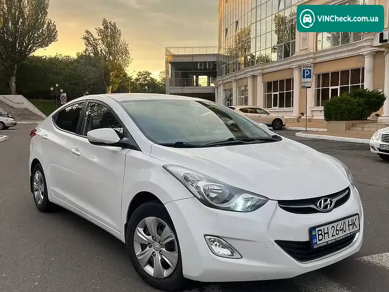 Hyundai Elantra 2013, фото з оголошення 1 з 12, VIN KMHDH41CBDU903659