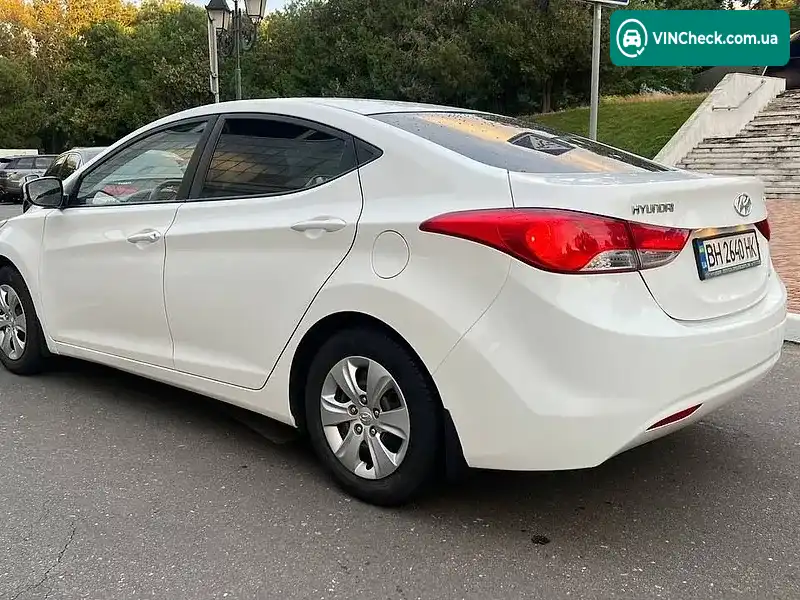 Hyundai Elantra 2013, фото з оголошення 2 з 12, VIN KMHDH41CBDU903659