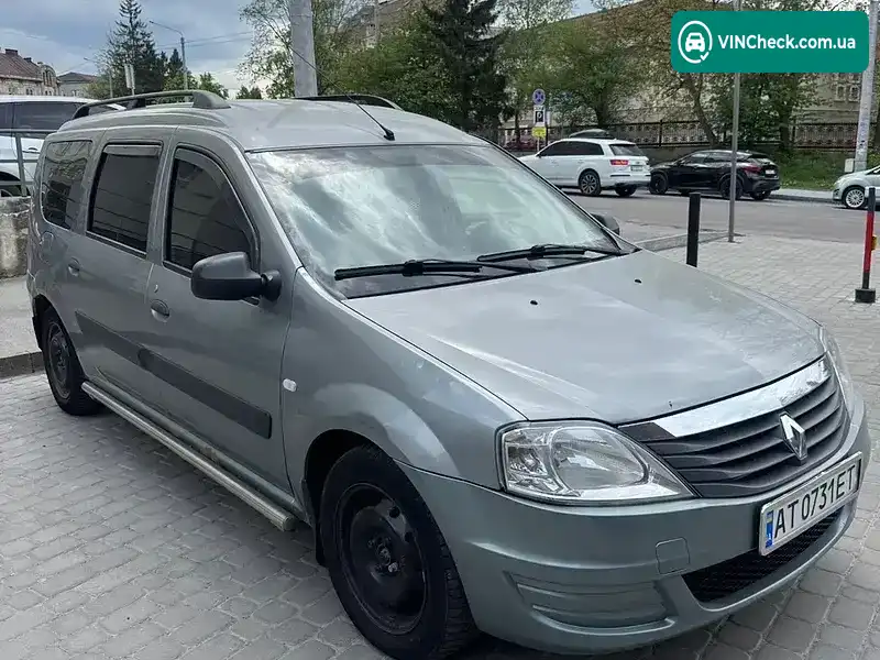 Renault Logan 2009, фото з оголошення 1 з 10, VIN VF1KSRAB542179543