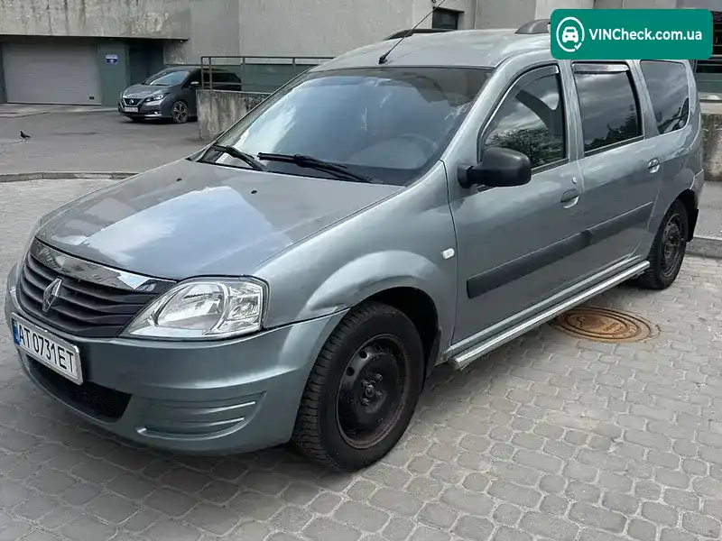 Renault Logan 2009, фото з оголошення 2 з 10, VIN VF1KSRAB542179543