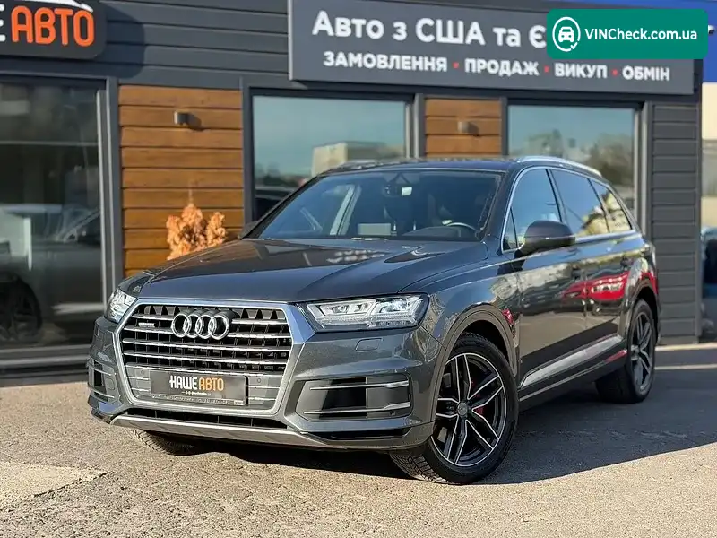 Audi Q7 2017, фото з оголошення 1 з 20, VIN WAUZZZ4M6HD037246