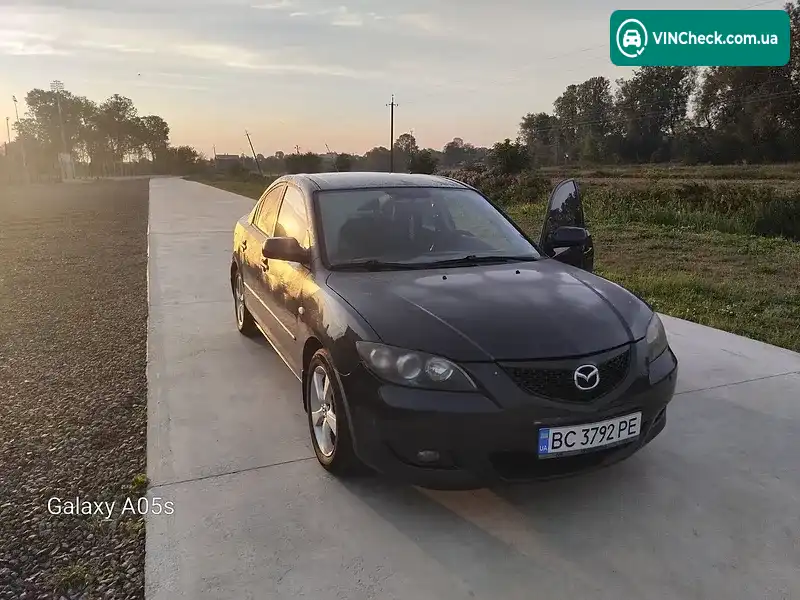 Mazda 3 2006, фото з оголошення 1 з 8, VIN JMZBK12Z561345544