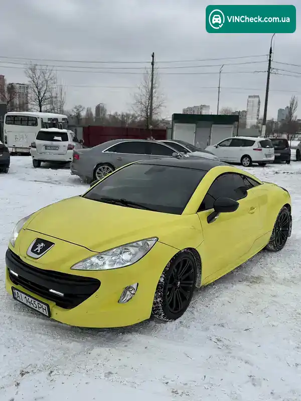 Peugeot RCZ 2011, фото з оголошення 2 з 17, VIN VF34J5FVABP010191