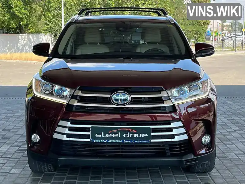 Toyota Highlander 2018, фото з оголошення 1 з 15, VIN 5TDDGRFH1KS055930