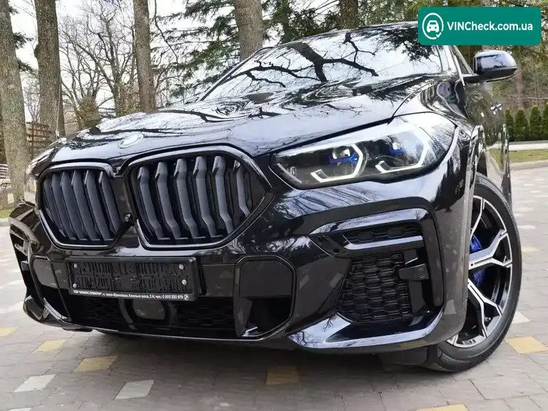 BMW X6 2022, фото з оголошення 2 з 21, VIN WBAGT210609L26622