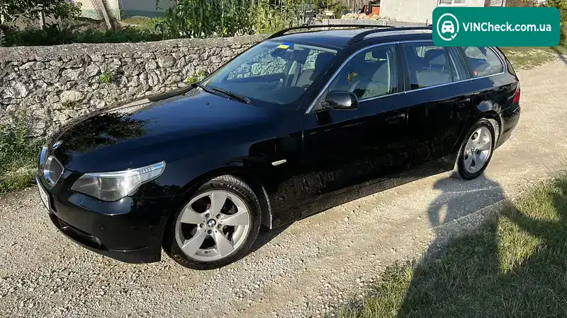 BMW 5 Series 2005, фото з оголошення 1 з 20, VIN WBANJ51070B411900