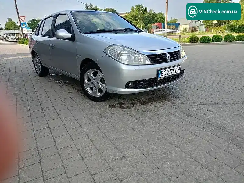 Renault Symbol 2008, фото з оголошення 2 з 20, VIN VF1LBVA0A40506918